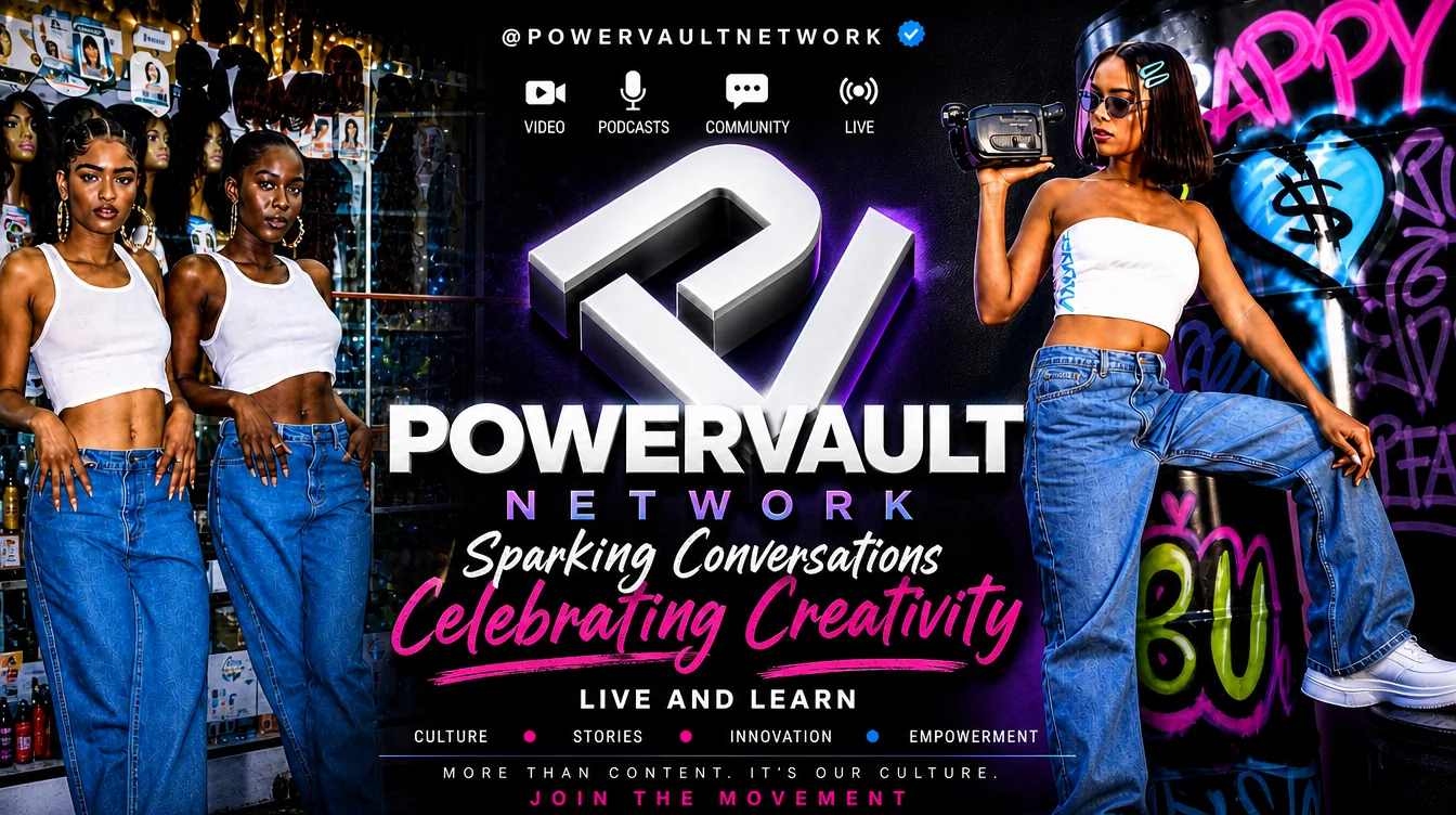 PowerVault Network — Sparking Conversations, Celebrating Creativity