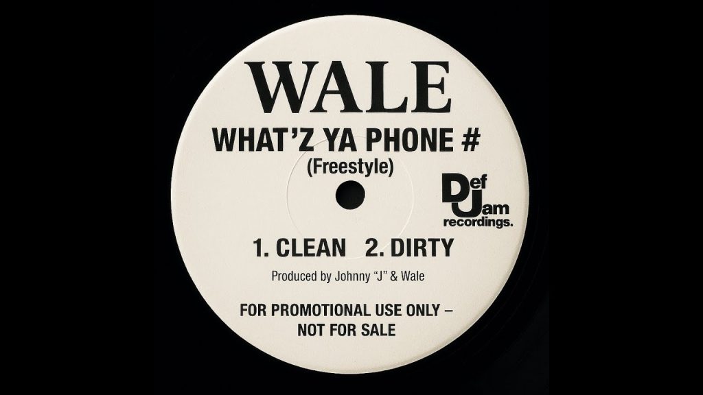 Wale – ‘WHAT’Z YA PHONE #’ (Freestyle)