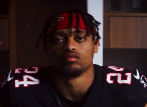 AJ Terrell Jr. Announces Fundraiser At Mercedes-Benz Stadium AJ Terrell Jr. Announces Fundraiser At Mercedes-Benz Stadium