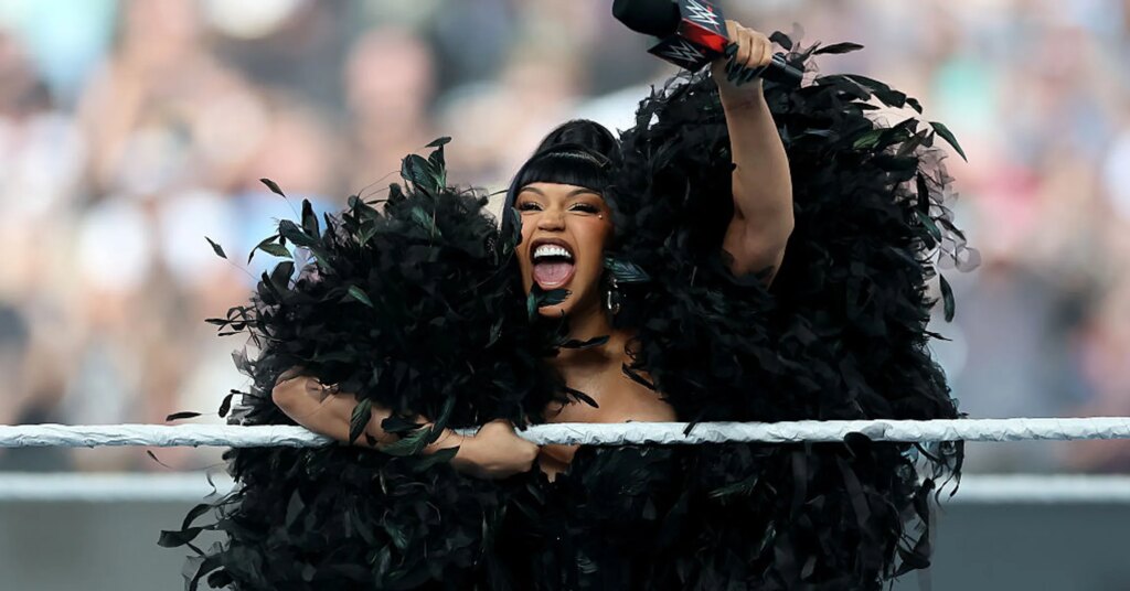Cardi B’s Microphone Thrown At A Fan Returns To eBay