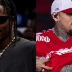 Travis Scott Shows Off Signed Chris Brown “Breezy Bowl” Shirt