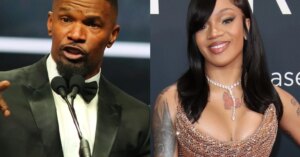 Jamie Foxx Livid After GloRilla Gets A Bottle Thrown At Her Head During Halloween Party