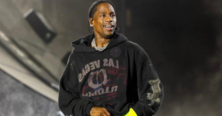 Leaked Photos Reveal Travis Scott’s Wild Truck-Themed Stage For Canceled Egypt Show
