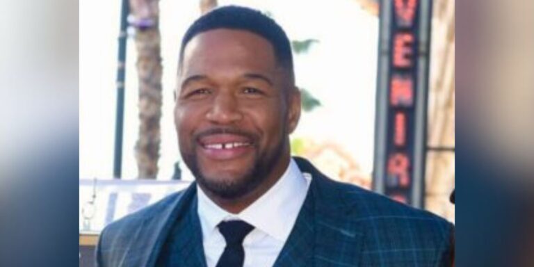 Michael Strahan Hit In Face During Football Demo In TV Studio