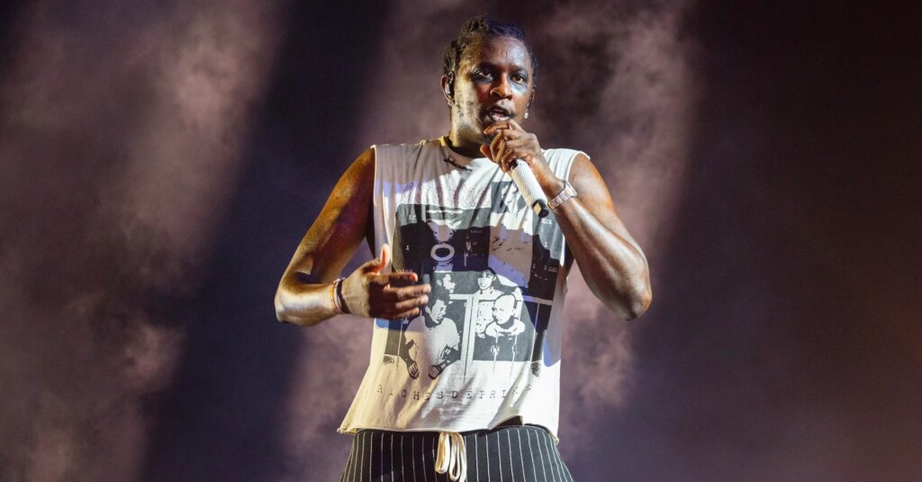 Young Thug Underwhelms With Official “UY SCUTI” Billboard Debut