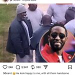 50 Cent Mercilessly Mocks Diddy Over Prison Photos: “He Look Happy To Me”