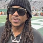 Max B Breaks Silence At New York Jets Game After Release From Prison