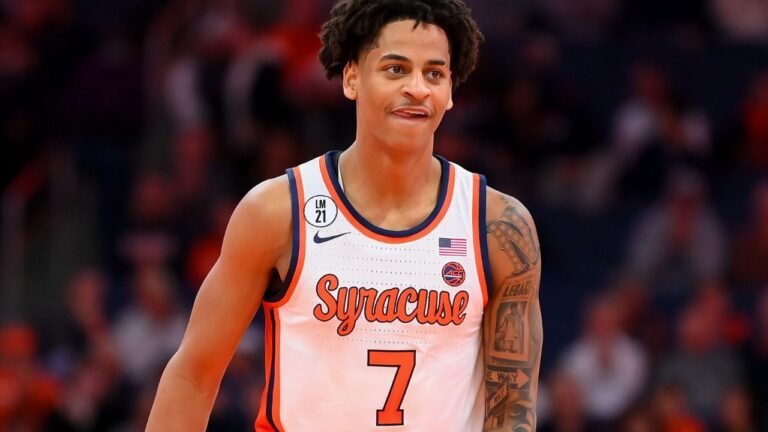 Carmelo Anthony’s Son Kiyan Makes Basketball Debut At Syracuse University