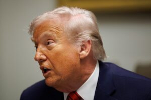 Trump Claims He’ll Pardon An Election Denier’s State Crime