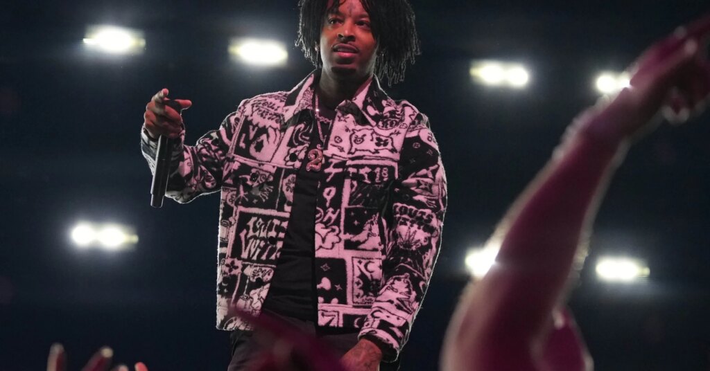 21 Savage Appears To Kick Off New Album Rollout With Artwork Set up