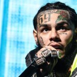 6ix9ine Reveals Off New Face Tattoo Of A Large Lion
