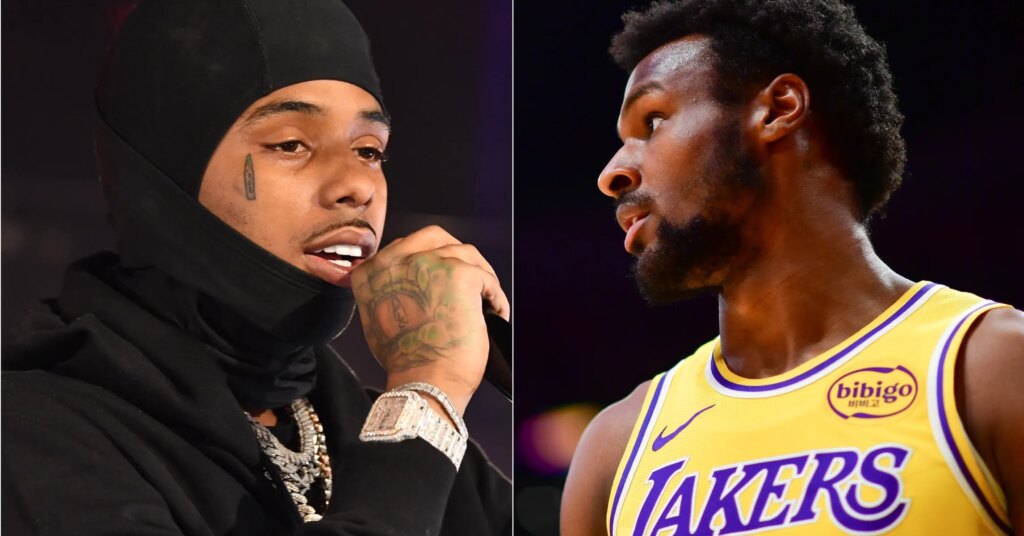 Bronny James Catches A Stray On Pooh Shiesty’s “First Day Out”