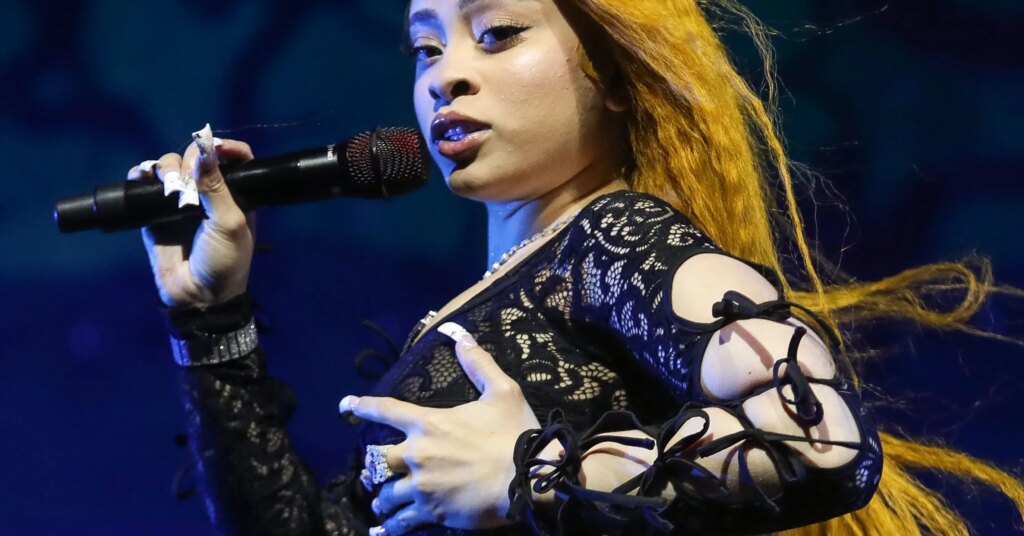 Ice Spice Under Fire For Scandalous “SpongeBob Movie” Screening Look