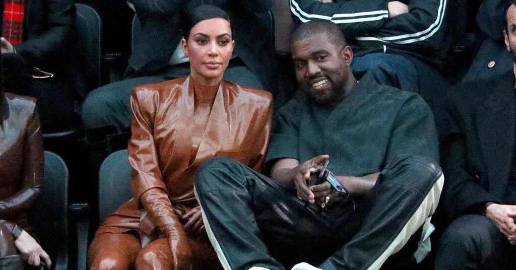 Kanye West & Kim Kardashian Spend The Holidays Together