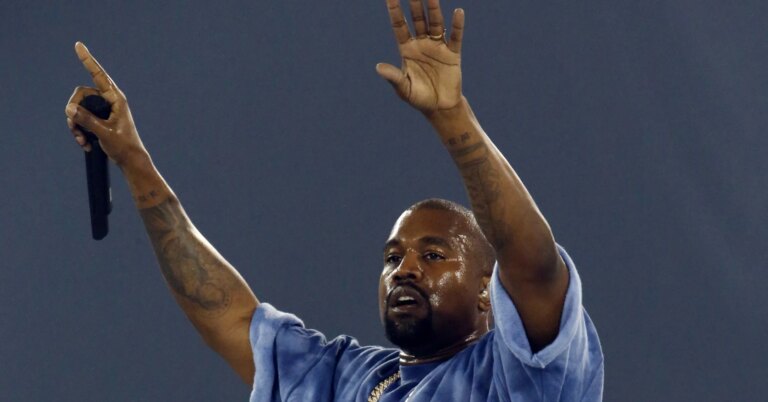 Kanye West Spotted Interacting With Fans At Disneyland With Bianca Censori By His Side