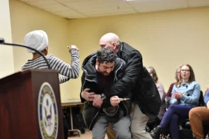 Ilhan Omar Sprayed With Liquid In Attack At Minnesota Town Hall