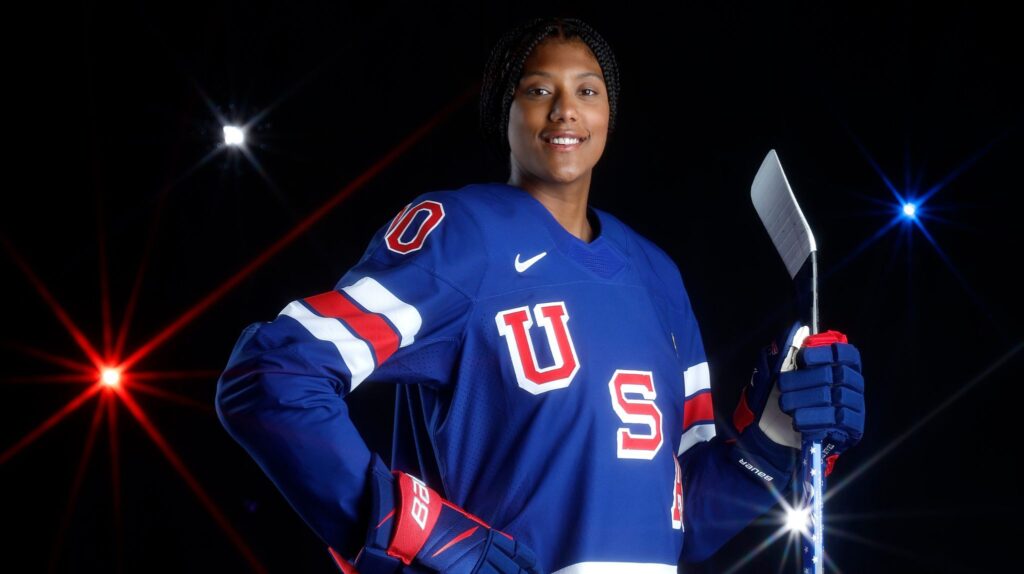 Laila Edwards To Make History As First Black Women To Play Ice Hockey For Team USA At Winter Olympics