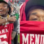 Lil Uzi Vert Dubbed ‘Lil Hoozi Vert’ By Indiana Fans After Attending CFP Championship Game For Fernando Mendoza