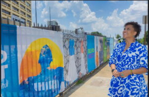 BLVDNEXT Taps Tracy Murrell To Beautify ATL Construction Site