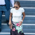 Michelle Obama’s Floral Slip Skirt & More Celeb Fashion Moments