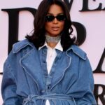 Get The Look: Channel Ciara’s Denim Cape Look For Less