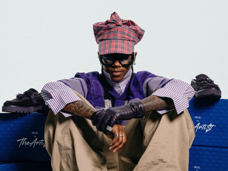 EXCLUSIVE: TheARTI$t Turns Love Into Design With IRIS. Loafer