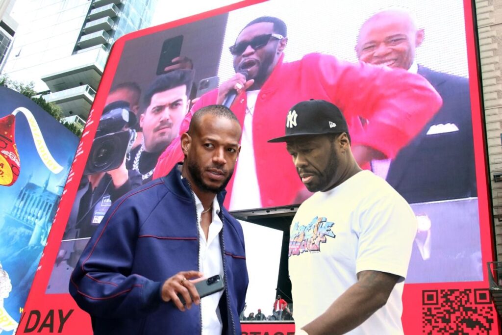 50 Cent & Marlon Wayans Ended Feud At CinemaCon