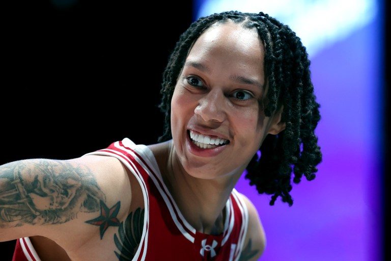 Brittney Griner Brings the Laughs with a Surprise Split in the Locker Room