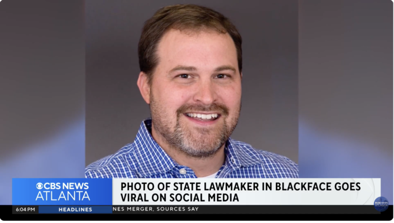 This Georgia Lawmaker’s Blackface Photo Was Offensive Enough— But His Response Was Even Worse