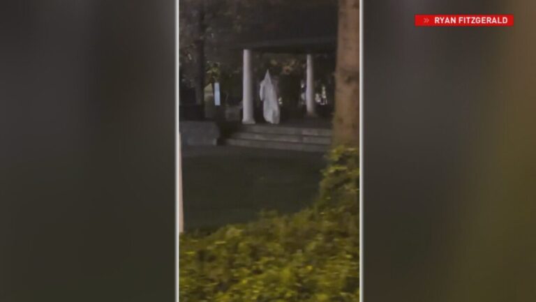 ‘That’s Straight Up Klan:’ Disturbing Viral Video of Hooded Figure Walking Around Rhode Island Town Sparks Concerns