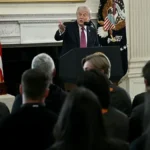 ‘Complete Moron’: Trump Invited Golf Champs To the White House for a Photo Op — But That One Chilling Detail In the Background Hijacks the Moment