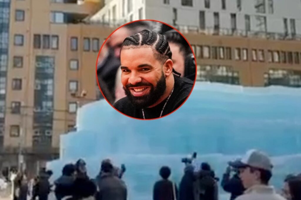Fans Make Drastic Moves on Drake’s Ice Block to Find Release Date
