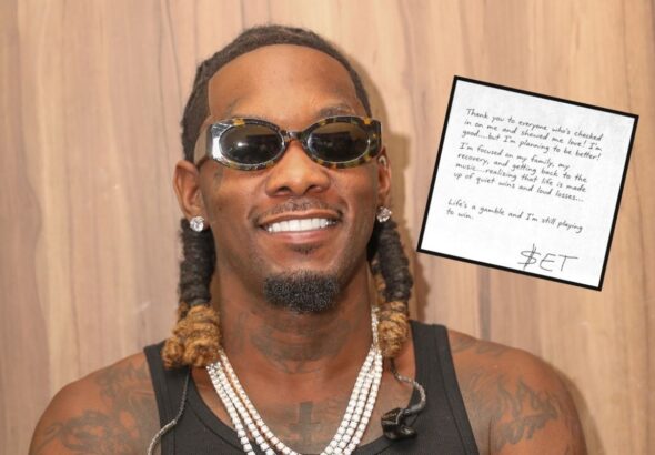 Offset Shares Message After Hospital Release, Plans to Be Better