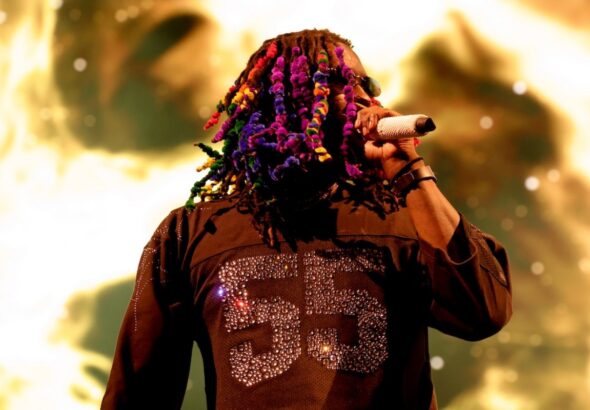Young Thug Dons Rainbow-Colored Hair, Performs Hits at Coachella