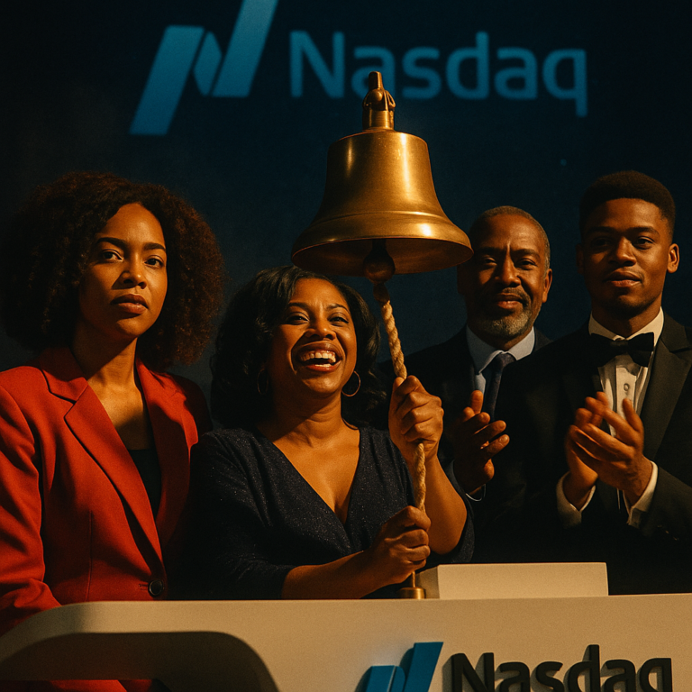 Celebrating Our Cinematic Legacy: The National Black Movie Association Rings the Bell at Nasdaq