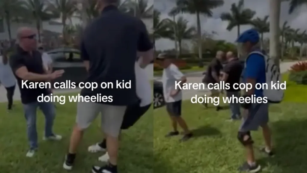 ‘Don’t Touch Me!’: Adults Who Roughed Up Child Doing Wheelies in Ritzy West Palm Beach Are Now Under Police Investigation After Video Goes Viral