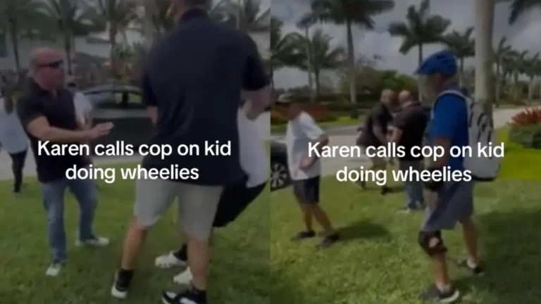 ‘Don’t Touch Me!’: Adults Who Roughed Up Child Doing Wheelies in Ritzy West Palm Beach Are Now Under Police Investigation After Video Goes Viral