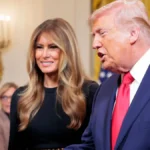 ‘She Should Have Slapped Him’: Trump Veers Off Mid Rant as His Eyes Lose Focus Then Introduces First Lady Melania Like She’s a Stranger