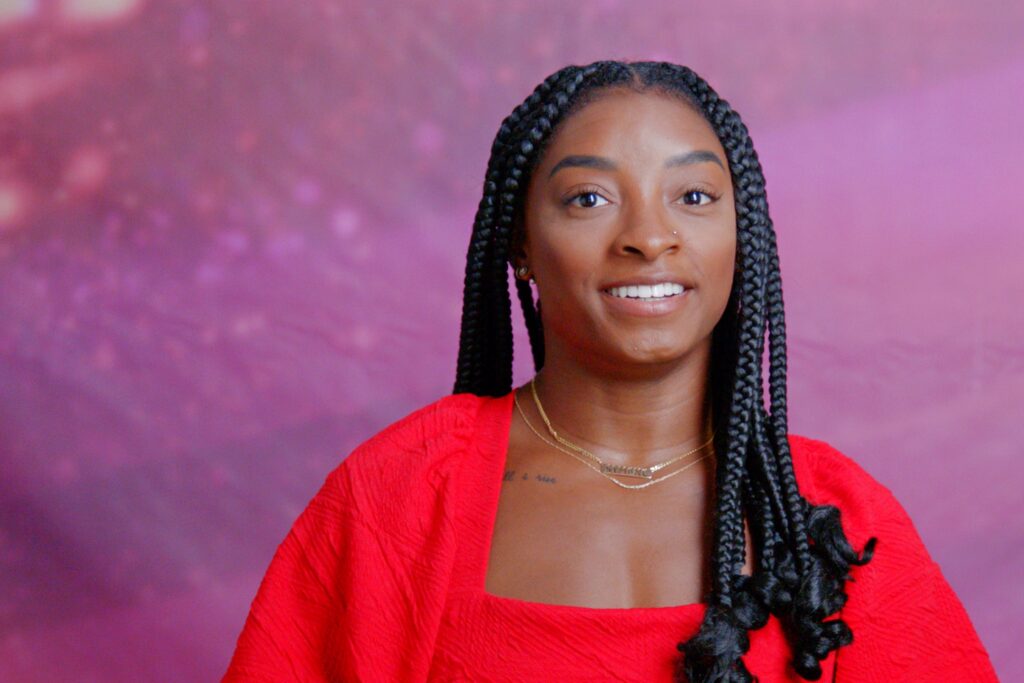 Simone Biles Debuts ‘Taste of Gold,’ Her First Restaurant, At Houston Airport