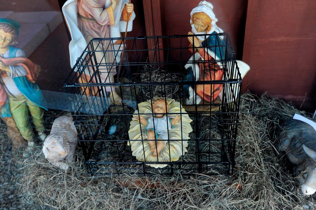 Boston Area Catholic Church Displays Anti-ICE Nativity Scene Boston Area Catholic Church Displays Anti-ICE Nativity Scene