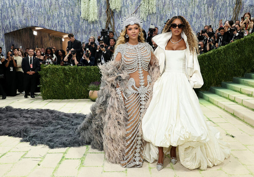 So Stunning: Diamond-Dripping Beyoncé & Blue Ivy Mother-Daughter Dazzle At The 2026 Met Gala