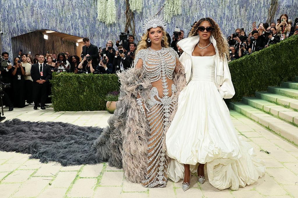 So Stunning: Diamond-Dripping Beyoncé & Blue Ivy Mother-Daughter Dazzle At The 2026 Met Gala