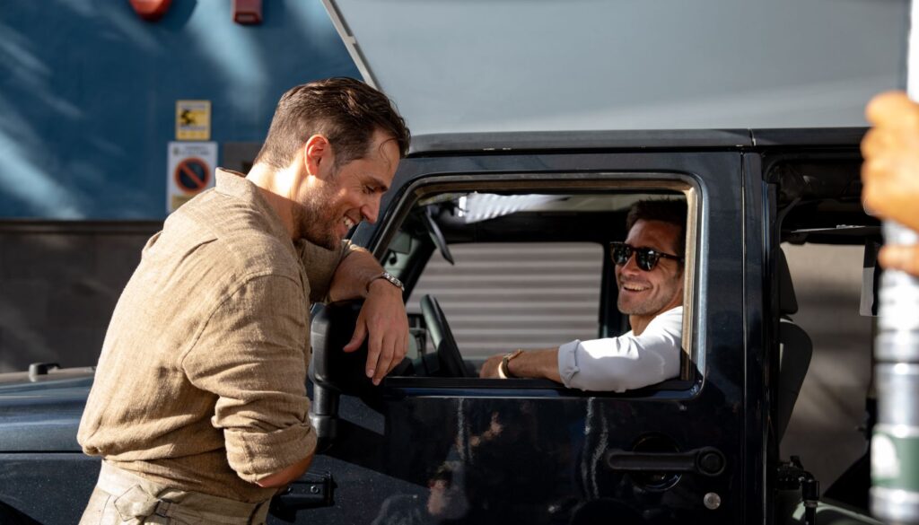 Jake Gyllenhaal and Henry Cavill’s Bromance Shines in ‘In The Grey’ BTS Clip