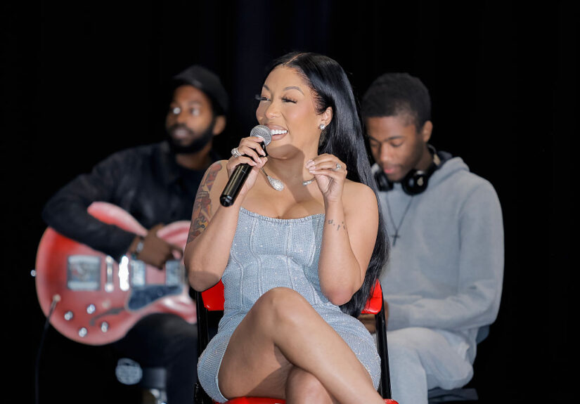 K. Michelle On ‘Club Shay Shay’—Says She Is Open To A VERZUZ With ‘The Muppet’ Tamar Braxton, Reveals She Lets Her Husband Smash Other Women To Tooth Doctor Driplets K. Michelle On ‘Club Shay Shay’—Says She Is Open To A VERZUZ With ‘The Muppet’ Tamar Braxton, Reveals She Lets Her Husband Smash Other Women To Tooth Doctor Driplets