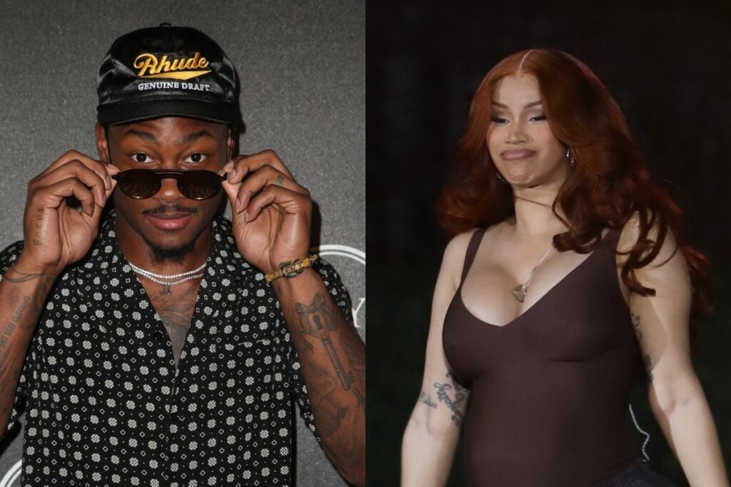 Cardi B Loses It On Stefon Diggs Outside Maryland Coffee Shop