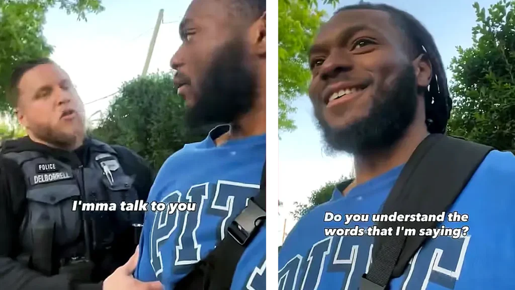 ‘Come Here’: D.C. Officer Detains Black Man for Adjusting His Bag, But He Laughs in the Face of Authority