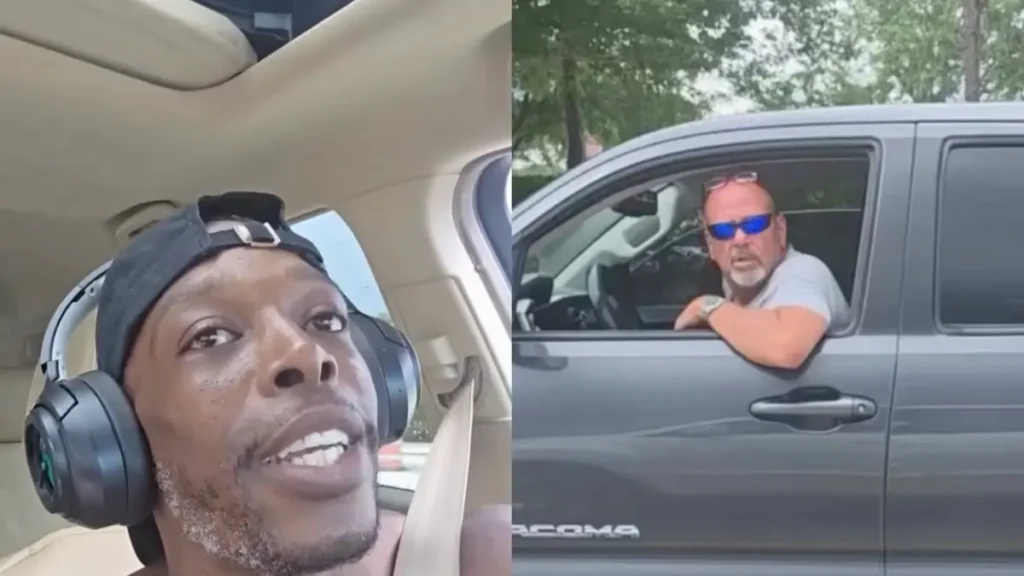 ‘You Wanna Film Me?’: Black Man Remains Calm In the Face of Road-Raging Racist Who Gets Mercilessly Mocked Online After Meltdown Footage Goes Viral