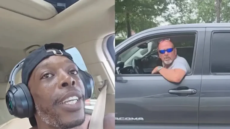 ‘You Wanna Film Me?’: Black Man Remains Calm In the Face of Road-Raging Racist Who Gets Mercilessly Mocked Online After Meltdown Footage Goes Viral