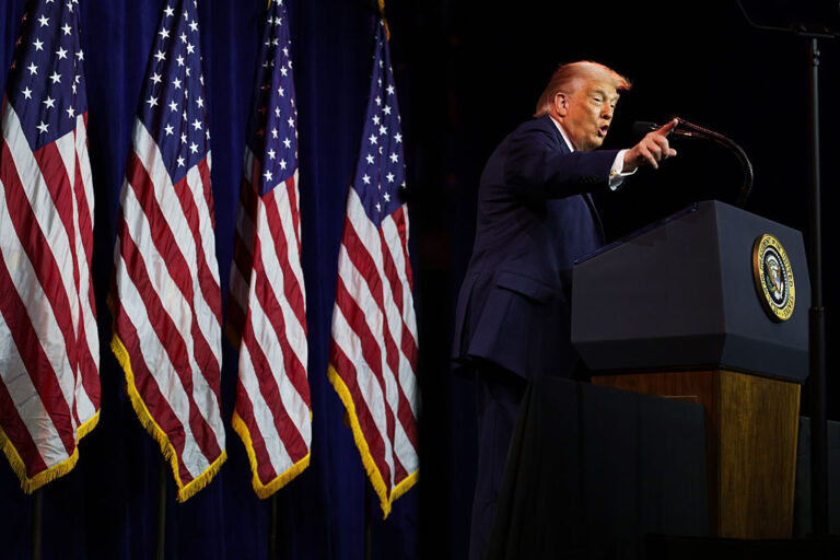 ‘What’s Donnie’s Reading Level?’: Trump Tries to Shame Democrats with a Spelling Lesson Before One Four-Letter Word Makes Him Unravel in Front of the Crowd ‘What’s Donnie’s Reading Level?’: Trump Tries to Shame Democrats with a Spelling Lesson Before One Four-Letter Word Makes Him Unravel in Front of the Crowd