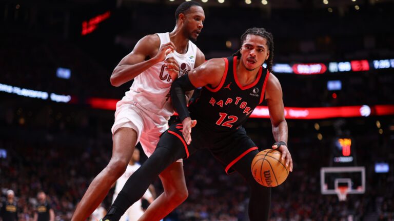 Toronto Raptors rookie Collin Murray-Boyles is rising at right time in NBA playoffs